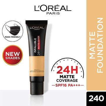 L'Oréal Infallible 24H Matte Cover Foundation – 30ml