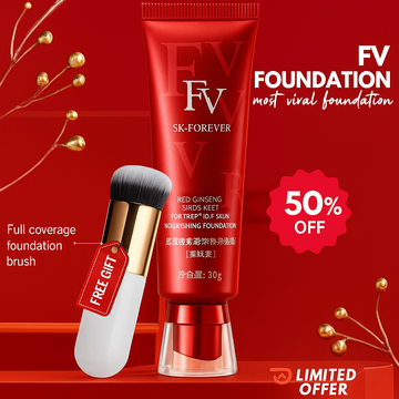 Buy 1 get 1 free - Buy Fv foundation & Get Foundation Blending Brush FREE